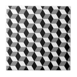 AZULEJO CUBICA NEGRO 33.3X100
